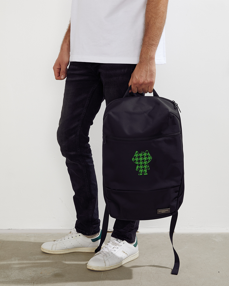 Бизнес рюкзак Taller с USB разъемом СБЕРКОТ green