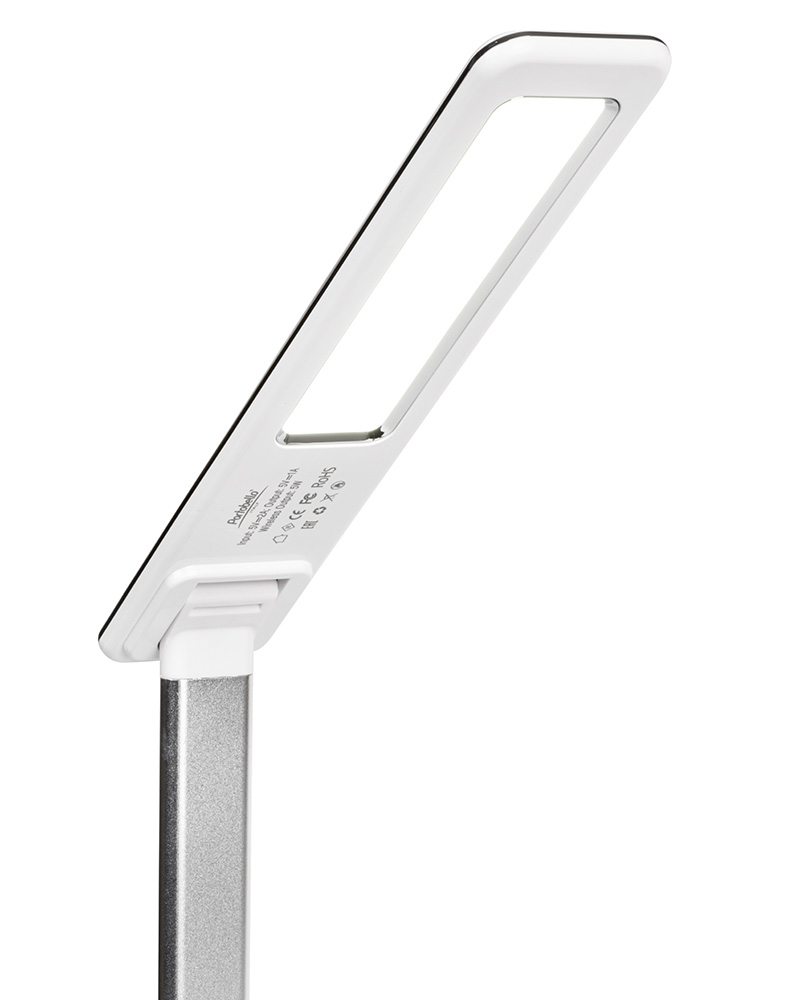 Настольная лампа Lumos с беспроводной зарядкой СБЕР white